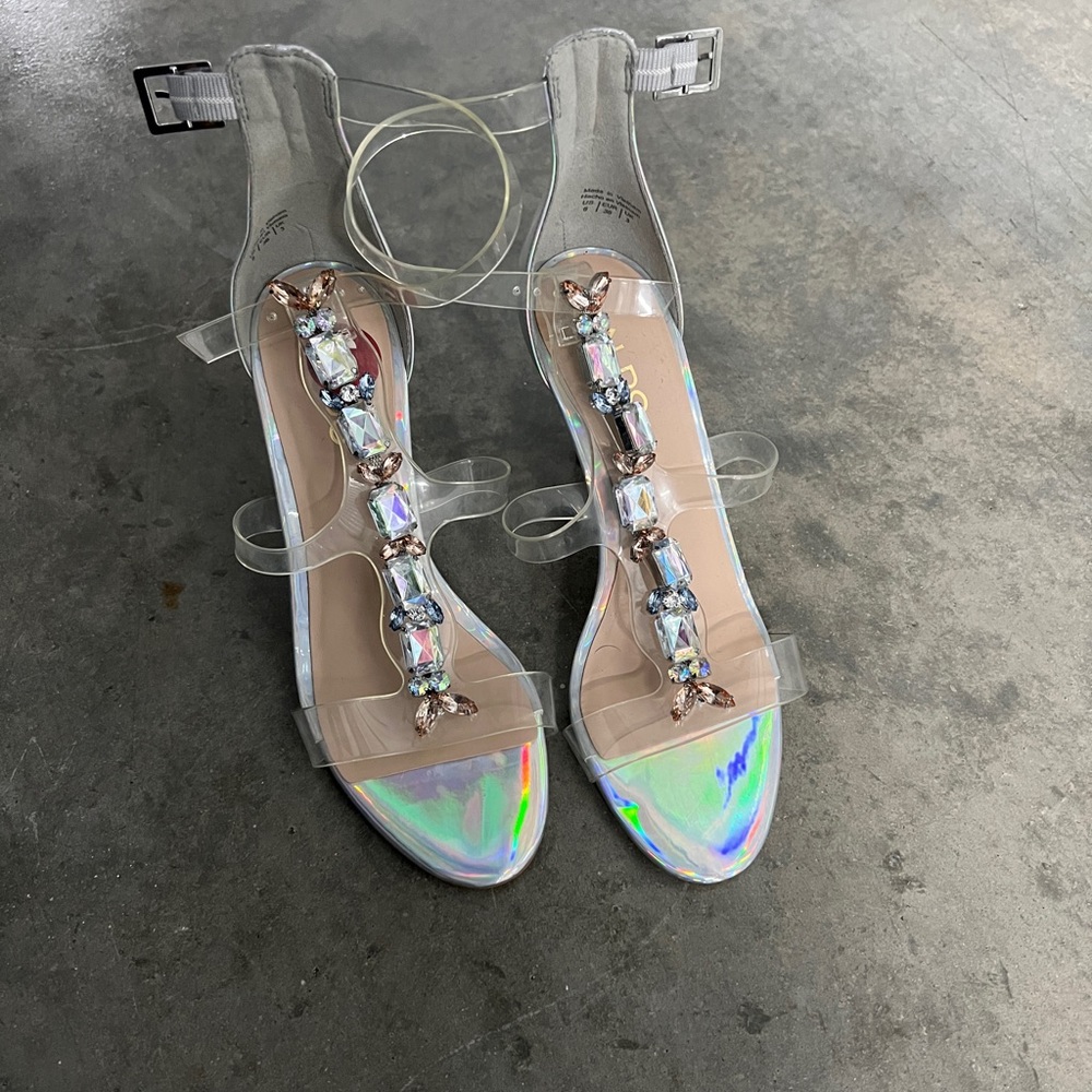 Aldo Bedazzled Heels.